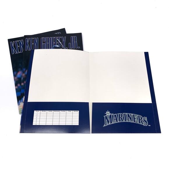 1993 KEN GRIFFEY JR. 2-Pocket Folders, Set of 3 - Picture 4 of 6